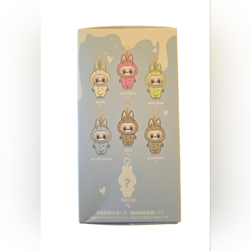 Pop Mart Labubu Exciting Macaron Plush Series - Confirmed Soymilk - Picture 5 of 6